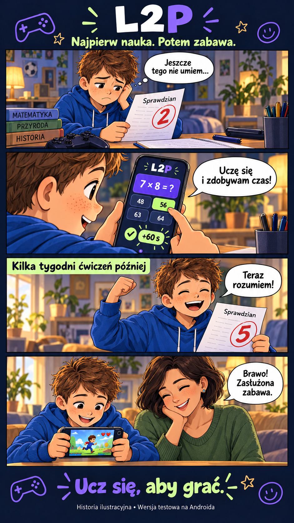 L2P komiks pion roboczy